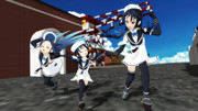 【MMD艦これ】おでかけしたい Chibi涼風改