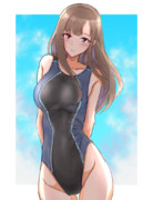 水本ゆかり×競泳水着