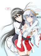 ワンドロ榛名&涼月　20.5.24