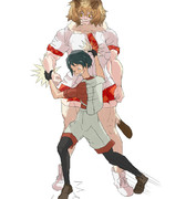 体格差 ニコニコ静画 イラスト