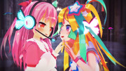【MMD】はのちゃんとりぼんちゃん【すたーべあ！】