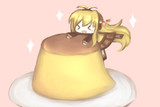 大きなプリン