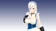 【アズールレーン】メイド長_MMDモデル配布