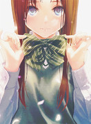 「…リボン……似合ってるかな？」