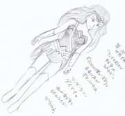 ワンダーウーマン ニコニコ静画 イラスト