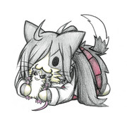 甘噛み ニコニコ静画 イラスト