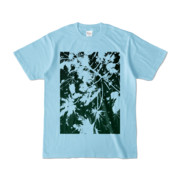 Tシャツ ライトブルー PLANT_GREEN