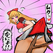 木の枝と無関係な上海人形