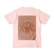 Tシャツ ライトピンク SIMPLE-STUMP