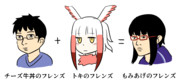 もみあげのフレンズの作り方