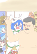 公務を装い娘の勤め先へ視察に訪れるが娘の反撃によってあえなく撤退するハガー市長