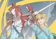 ブレスオブザワイルド ニコニコ静画 イラスト