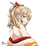 中破がきわどい旗風さん