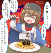 タシュケントとNATTOパスタ