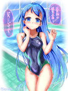 五月雨競泳水着2020