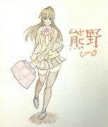 熊野さんとお絵描き練習３