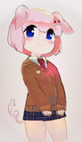 制服ブタ