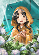 レインコート ニコニコ静画 イラスト