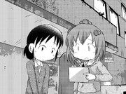 呉市内を巡るすずさんと雪風