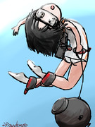 まるゆがお荷物持って行きますね。