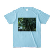 Tシャツ ライトブルー Photo-Bure-Nature