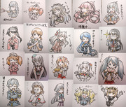 艦これキャラミニスケブまとめ