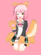 もふもふワンコの由比ヶ浜