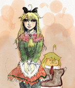 カントリー調な夕立ちゃん、ハムを添えて～