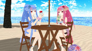 【20夏MMDふぇすと展覧会】真夏姉妹