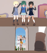 増殖ともえにゃん