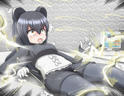 飛躍的な身体的能力向上と属性の改造によりまだまだ戦えるマレーバクちゃん