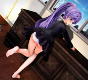 【織木野学園シリーズ】後ろから見せちゃう…♡