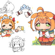 ペコリ犬 ニコニコ静画 イラスト