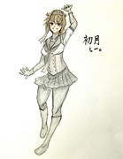 初月さんとお絵描き練習