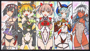 クリスマスローズ 花騎士 ニコニコ静画 イラスト