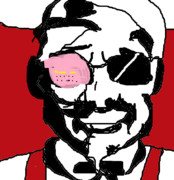 カーネル サンダース ニコニコ静画 イラスト