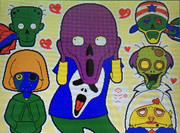 ムンクの叫び ニコニコ静画 イラスト