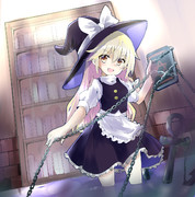 魔理沙は可愛い ニコニコ静画 イラスト
