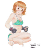 ワンドロ 並木芽衣子 コピック着色