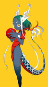 日をのむ龍
