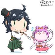 松風　艦これワンドロ　200707