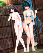 【今日のミクお姉さん】腰とおしりを合わせてみたの…♡