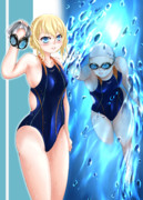 レナウンスイマー！＼( 'ω')／