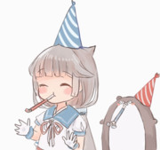 吹き戻し ニコニコ静画 イラスト