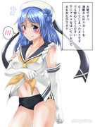 スカートをなくした浦風さん