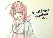 江風さんとお絵描き練習３