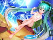 【ちびミクちゃん萌えリンク】元気な おみあしぃ♡