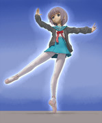 Figma長門有希を二次元的に魔改造してみた