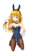 【オリジナル】金髪バニーガール