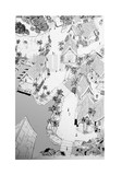 ファンタジーな街並み　漫画風